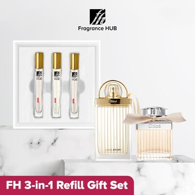 Chloe FH 3-in-1 10ml Lady Refill Set (Classic + Love Story + Classic )