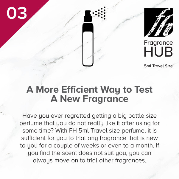 Hugo Boss Bottled No.6  EDT Men 5/10ML Travel Size Perfume (Refill by Fragrance HUB)