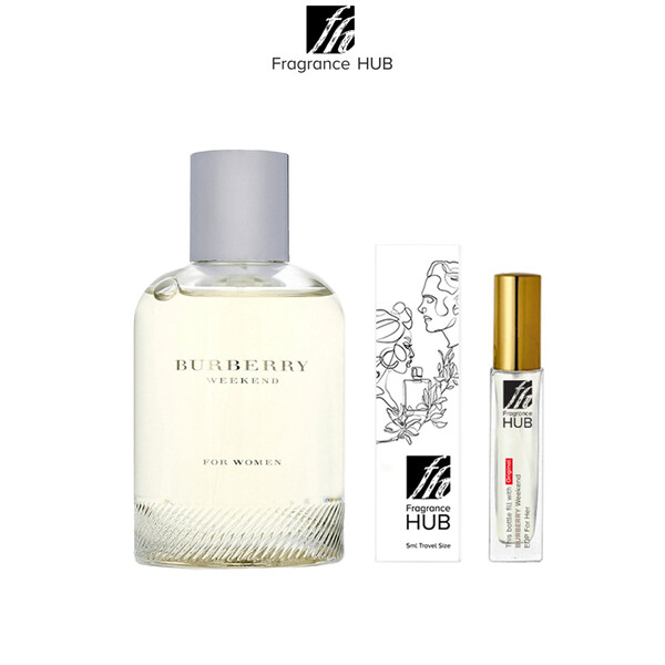 Burberry Weekend EDP Lady 5/10ML Travel Size Perfume (Refill by Fragrance HUB)