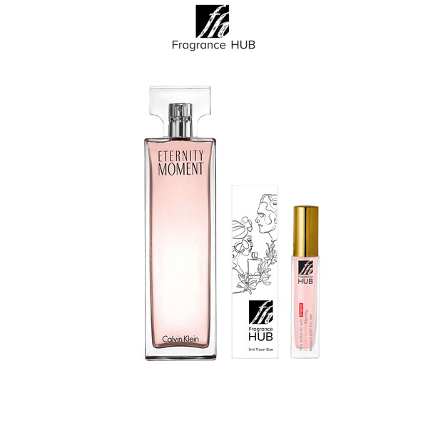 Calvin Klein cK Eternity Moment EDP Lady 5/10ML Travel Size Perfume (Refill by Fragrance HUB)