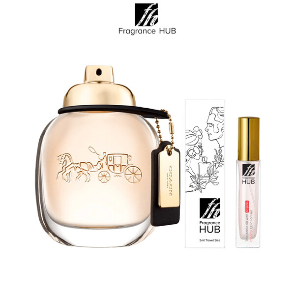 Coach New York EDP Lady 5/10ML Travel Size Perfume (Refill by Fragrance HUB)