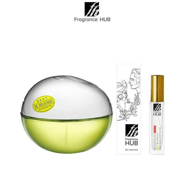 DKNY Be Delicious EDP Lady 5/10ML Travel Size Perfume (Refill by Fragrance HUB)