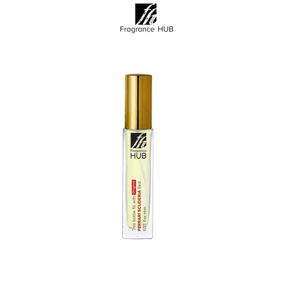 Ferrari Scuderia Red EDT Men 5/10ML Travel Size Perfume (Refill by Fragrance HUB)