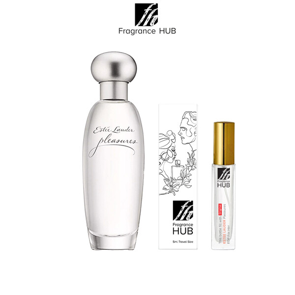 Estee Lauder Pleasures EDP Lady 5/10ML Travel Size Perfume (Refill by Fragrance HUB)