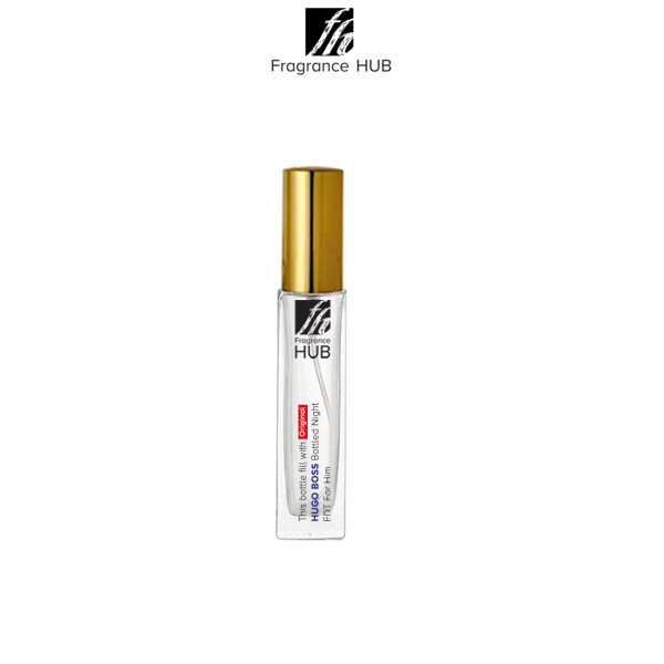 Hugo Boss Bottled Night EDT Men 5/10ML Travel Size Perfume (Refill by Fragrance HUB)
