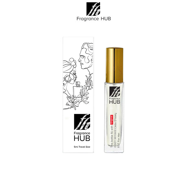 Issey Miyake L&#39;Eau d&#39;Issey Pour Homme EDT Men 5/10ML Travel Size Perfume (Refill by Fragrance HUB)