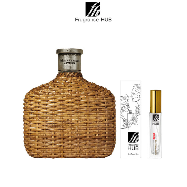 John Varvatos Artisan EDT Men 5/10ML Travel Size Perfume (Refill by Fragrance HUB)