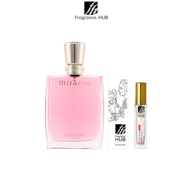 Lancome Miracle EDP Lady 5/10ml Travel Size Perfume (Refill by Fragrance HUB)