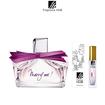 Lanvin Marry Me EDP Lady 5/10ml Travel Size Perfume (Refill by Fragrance HUB)