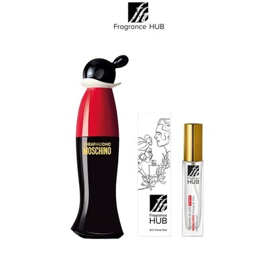 Moschino Cheap &amp; Chic EDT Lady 5/10ML Travel Size Perfume(Refill by Fragrance HUB)