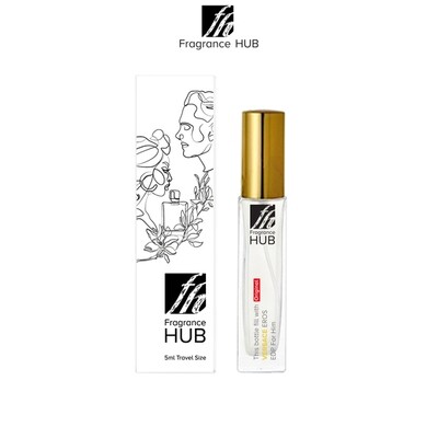 Versace EROS EDP Men 5/10ML Travel Size Perfume (Refill by Fragrance HUB)