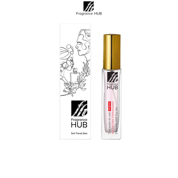 Salvatore Ferragamo Signorina EDP Lady 5/10ml Travel Size Perfume (Refill by Fragrance HUB)