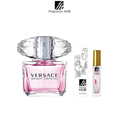 Versace Bright Crystal EDT Lady 5 ML Travel Size Perfume (Refill by FragranceHUB)