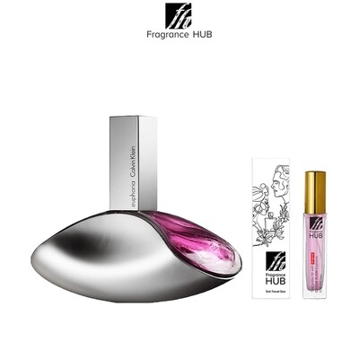 Calvin Klein Euphoria EDP Lady 5/10ml Travel Size Perfume (Refill by Fragrance HUB)