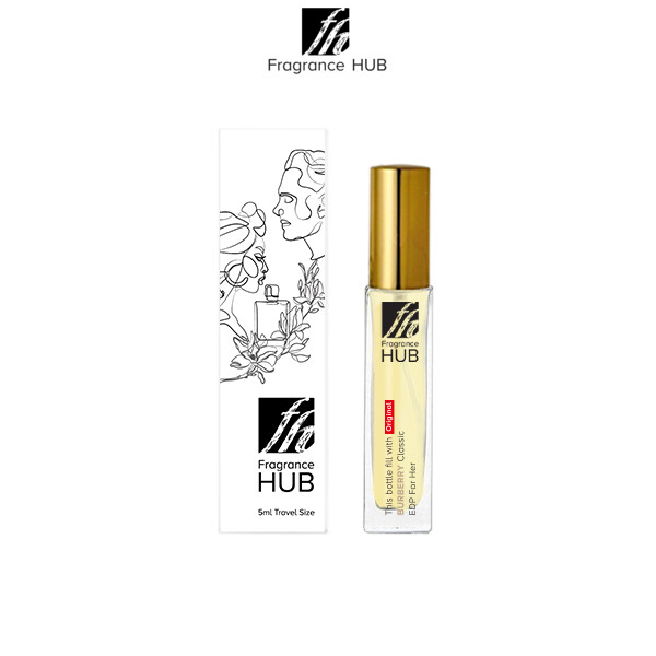 Burberry Classic EDP Lady 5/10ML Travel Size Perfume (Refill by Fragrance HUB)