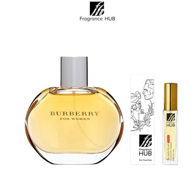 Burberry Classic EDP Lady 5 ML Travel Size Perfume (Refill by Fragrance HUB)