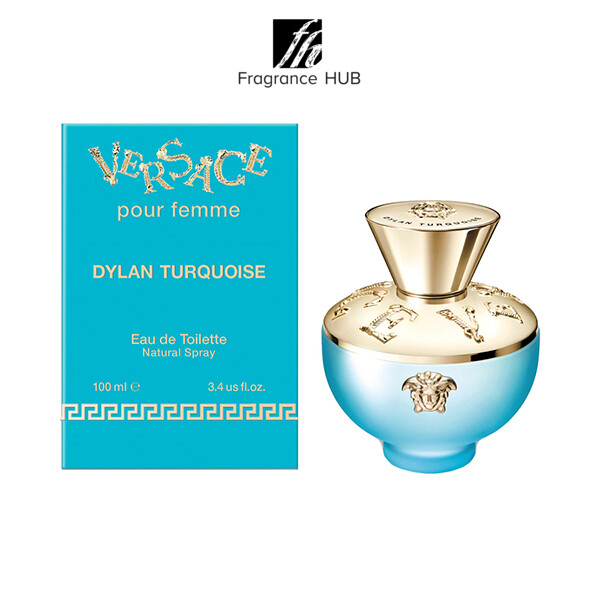 Versace Pour Femme DYLAN TURQUOISE EDT Lady 100ml perfume for men (By: Fragrance HUB)