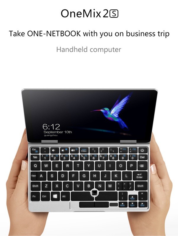 OneMix 2 2S laptop, a lightweight handwritten portable student laptop, 7.0 inch , small and ultra-thin portable mini pocket computer for office and business