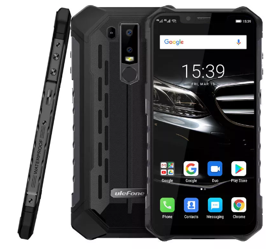 Ulefone ARMOR 6E NFC IP68 IP69K Waterproof 6.2 inch 5000mAh 4GB 64GB Helio P70 Octa core 4G Smartphone - Red EU Version