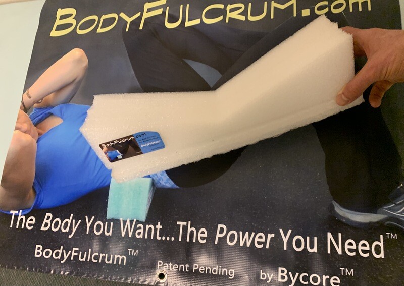2-inch BodyFulcrum® White Extra Firm and a taller height for Deep self Muscle Massage for Glute Medius, Piriformis, IT Band, Core exercises, and Back Stretch Height, Free Shipping Ground 2-inch BodyFulcrum® White Extra Firm and a taller height for Deep self Muscle Massage for Glute Medius, Piriformis, IT Band, Core exercises, and Back Stretch Height, Free Shipping Ground