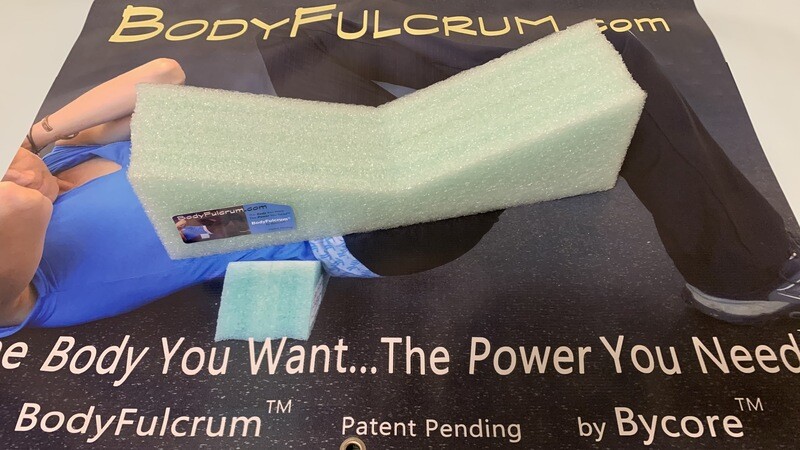 2-inch BodyFulcrum® Extra Wide Comfort Green wider & taller for a larger person, comfortable self Muscle Massage for Glutes, Piriformis, IT Band, Core exercises. Free Shipping Ground. 2-inch BodyFulcrum® Extra Wide Comfort Green wider & taller for a larger person, comfortable self Muscle Massage for Glutes, Piriformis, IT Band, Core exercises. Free Shipping Ground.