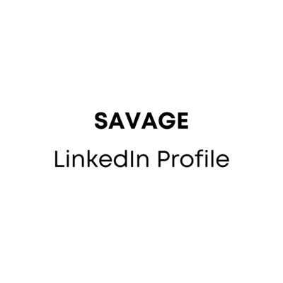 SAVAGE LinkedIn Profile