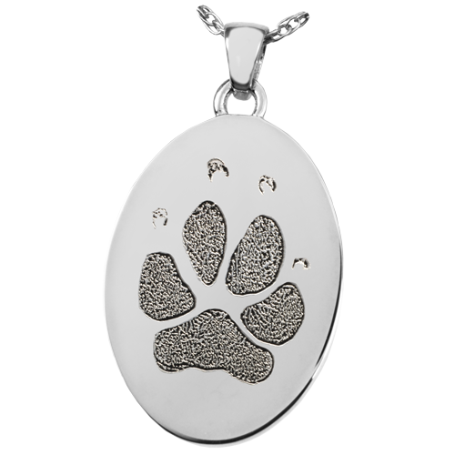 Oval Paw or Nose Print