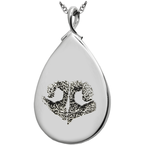 Teardrop Paw or Nose Print