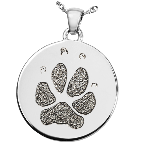 Circle with Paw or Nose Print