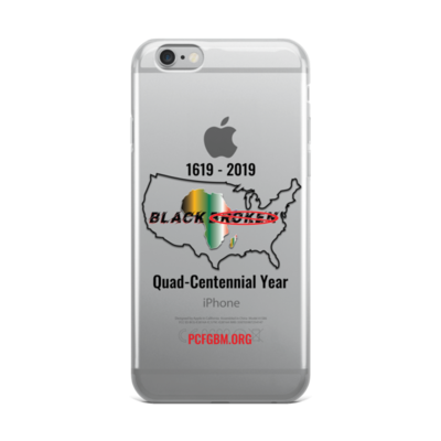 Black Not Broken iPhone Case