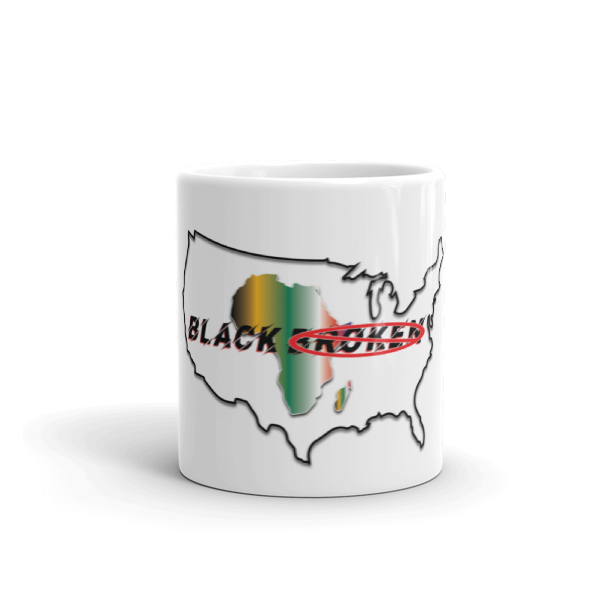 Black Not Broken Solid Mug
