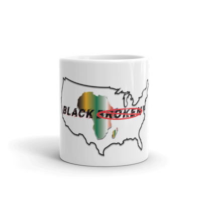 Black Not Broken Solid Mug