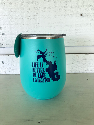 Aqua Lake Life - Wine Cup