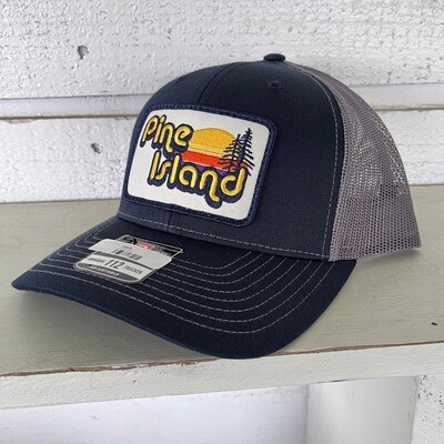 Pine Island Hat-Structured Charcoal