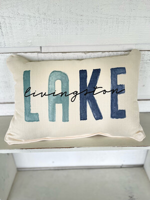 Pillow-Blue Lake Livingston