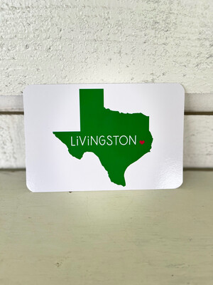 Postcard-Livingston