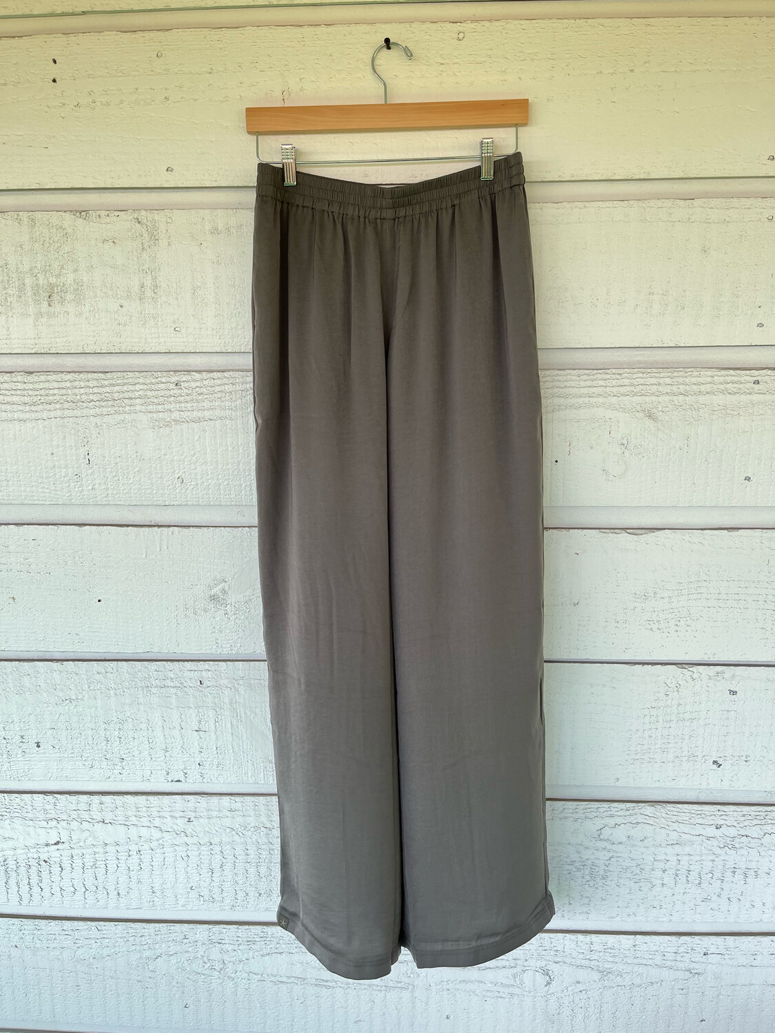 Washed Stain Wide Leg Pant