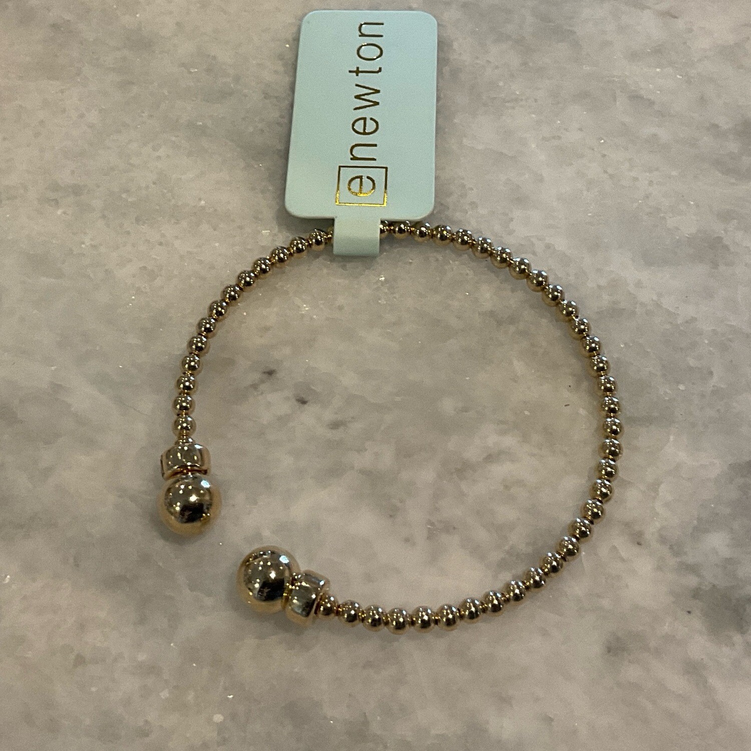 Classic gold 3mm Bead Cuff