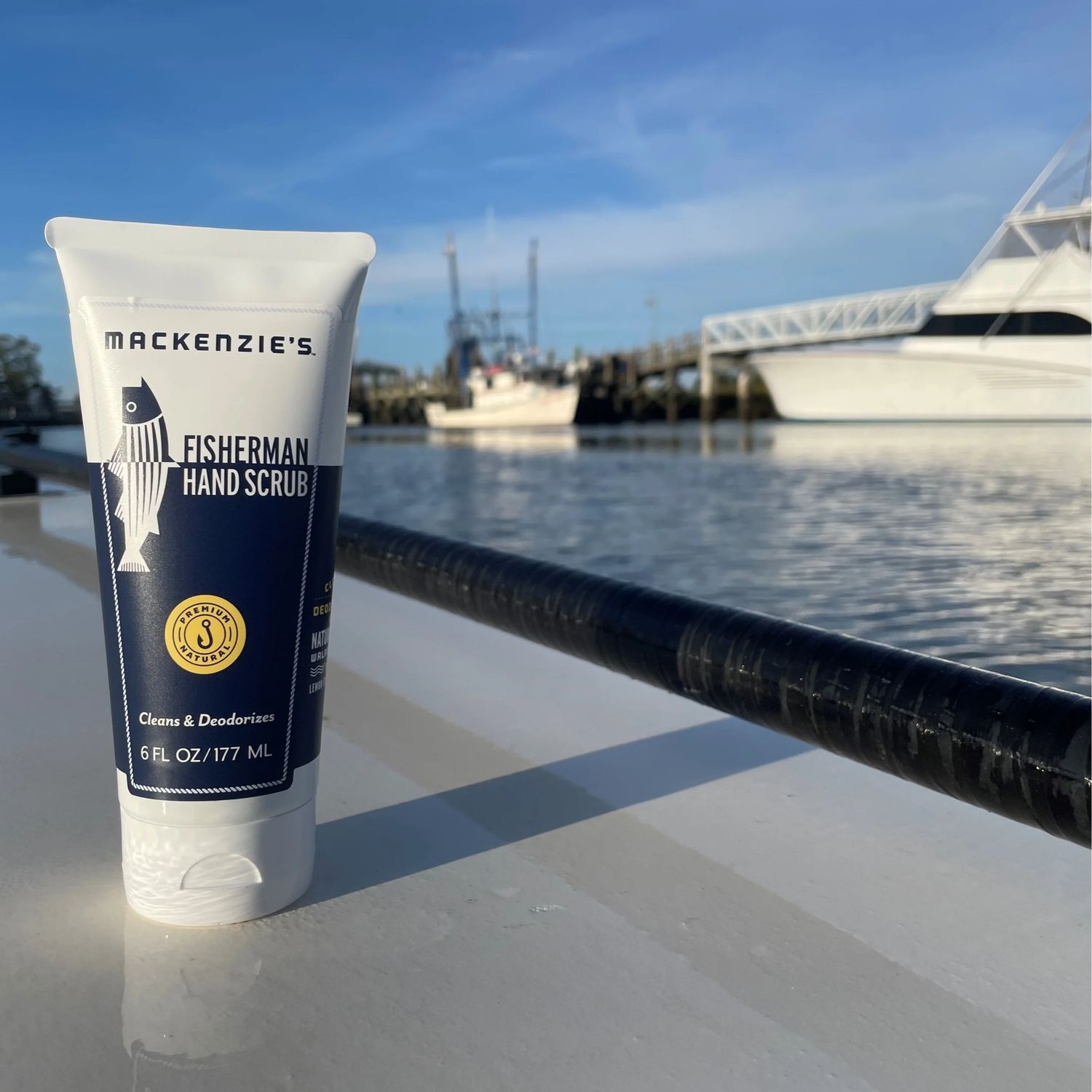 Mackenzie&#39;s Fisherman Hand Scrub - 6 oz - Cleansing &amp; Deodorizing Hand Cleaner