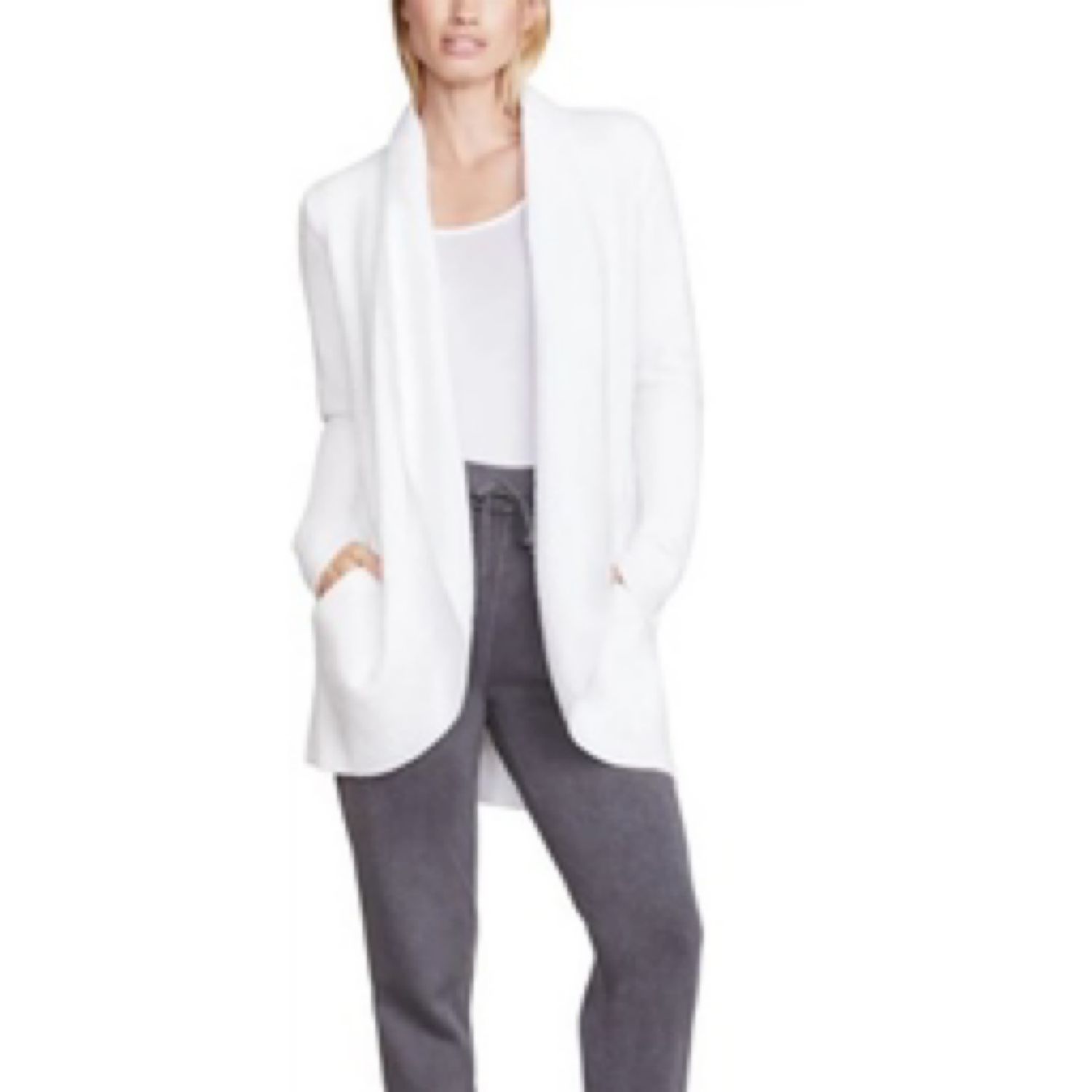 CCL Circle Cardi- Sea salt