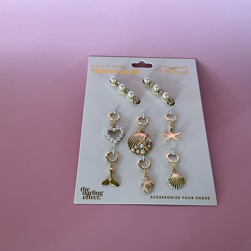 Dazzle Shoe Charm Pack- Ocean Breeze