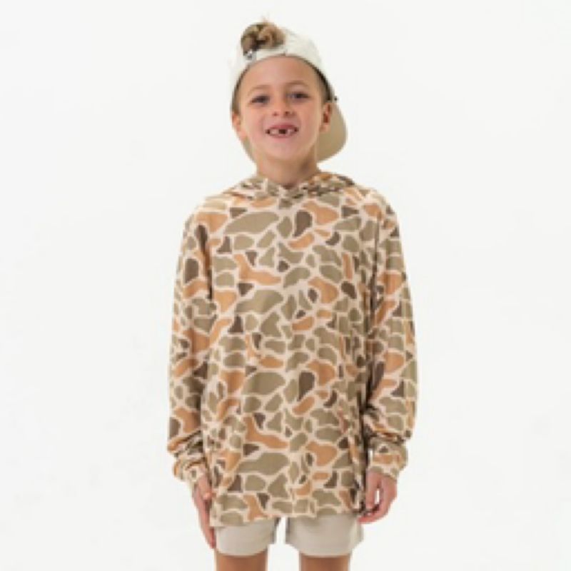 Youth Performance Hoodie- Venado camo