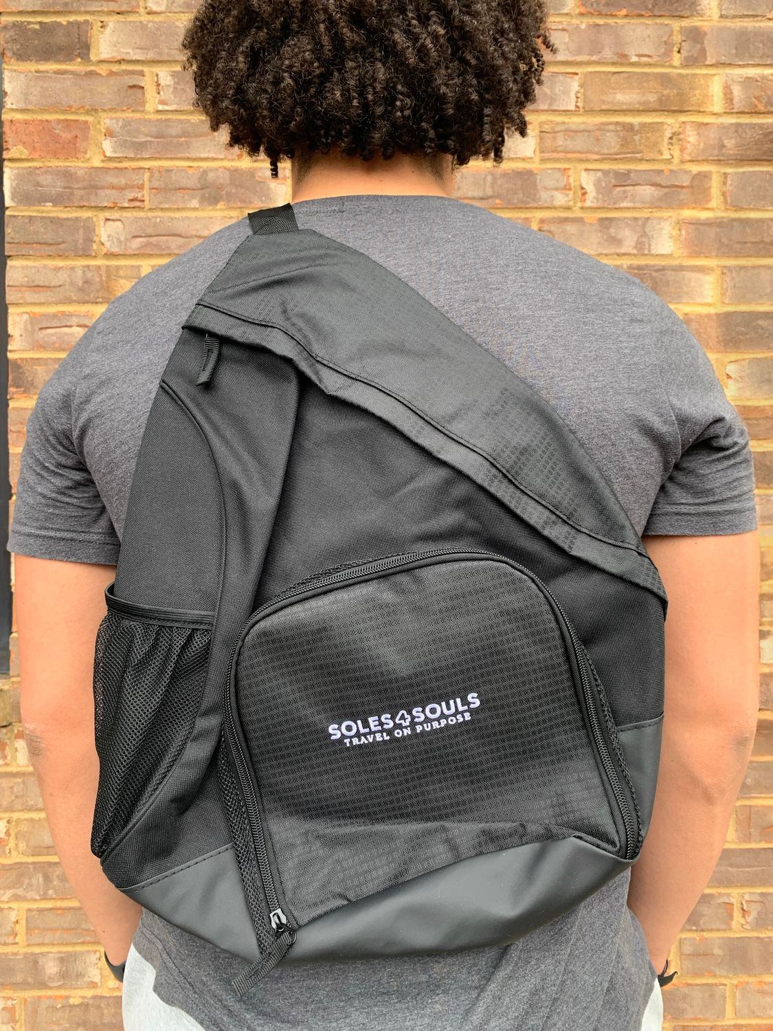 Soles4Souls One Shoulder Backpack