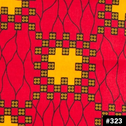 Authentic African Print Smocked Dress