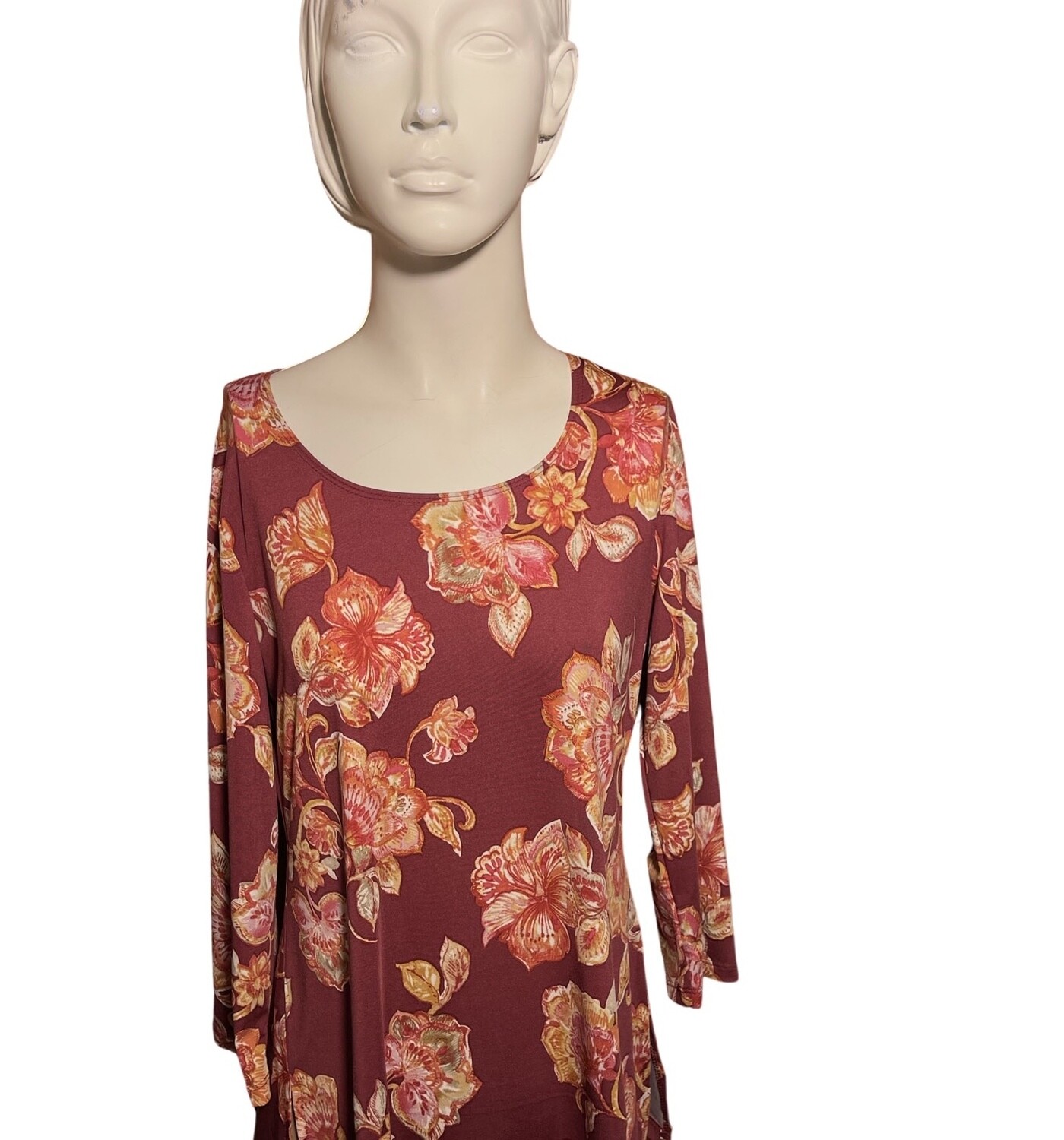 Slinky Brand Floral Blouse Slinky Brand Floral Blouse
