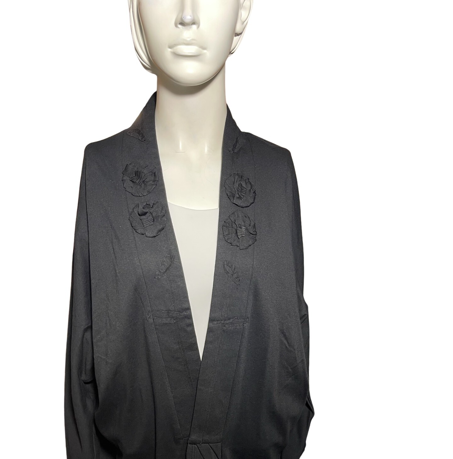 Due Per Due Black Cardigan