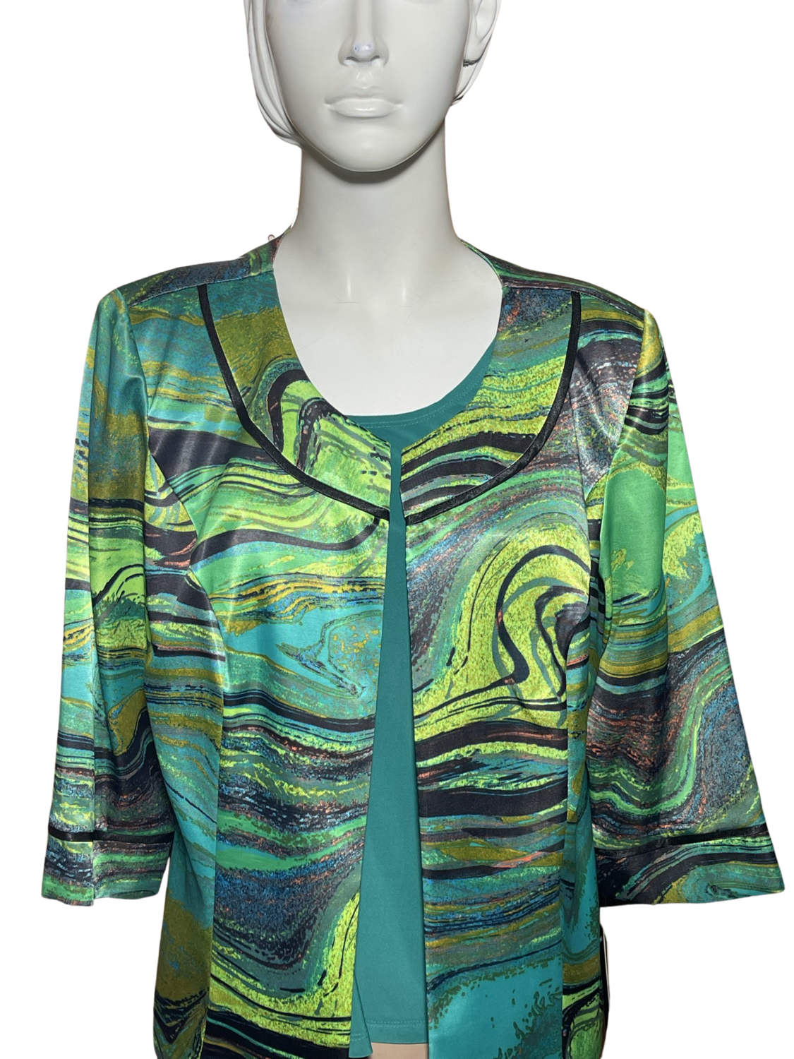 Le Bos Blouse with Jacket