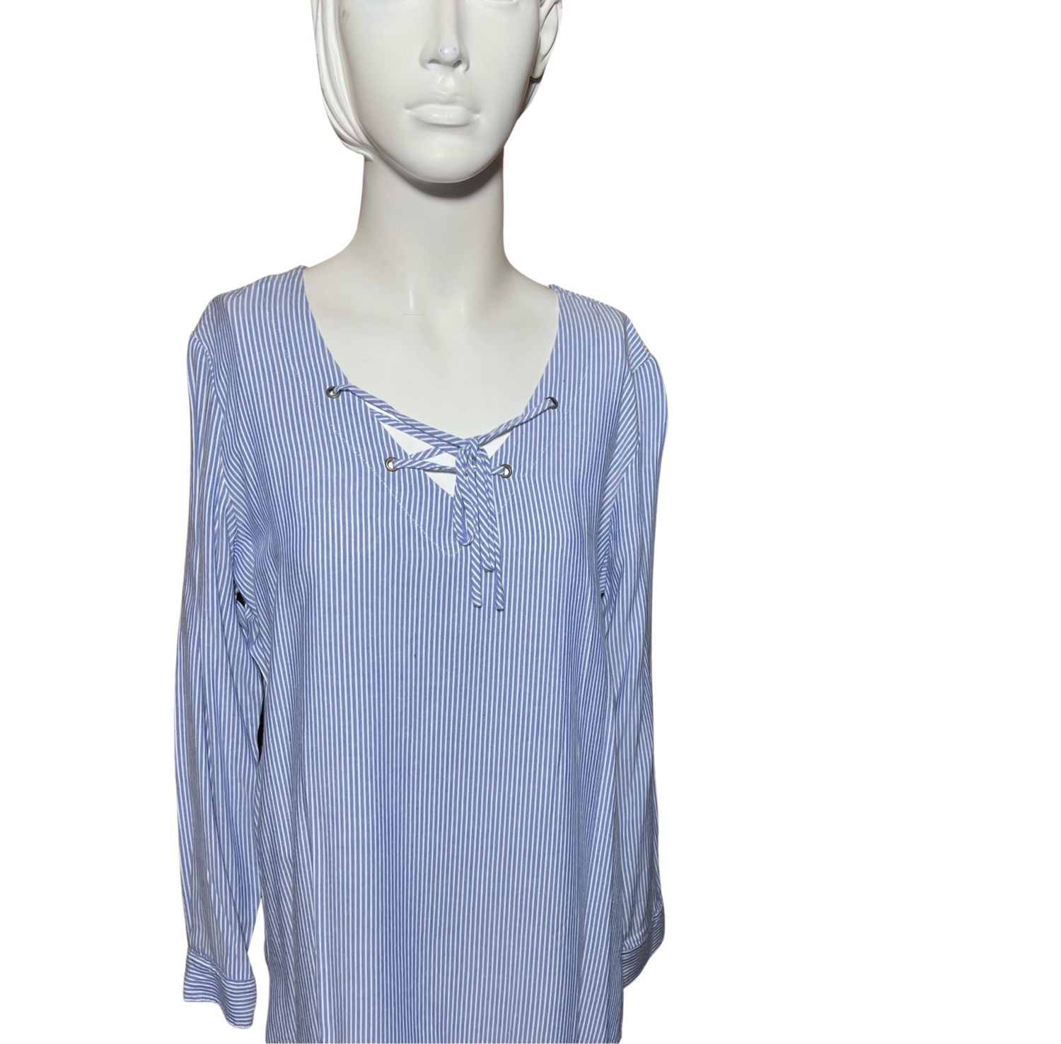 Daisy Fuentes Lace-up Top