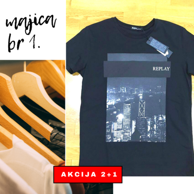 AKCIJA - Muške majice 2+1