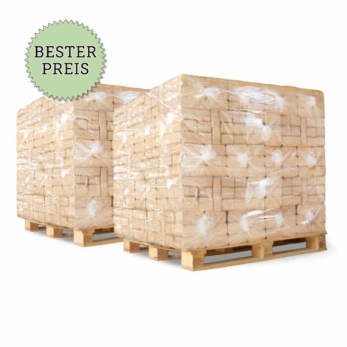 Holzbriketts 960 kg Palette RUF, 2 Paletten Holzbriketts 960 kg Palette RUF, 2 Paletten